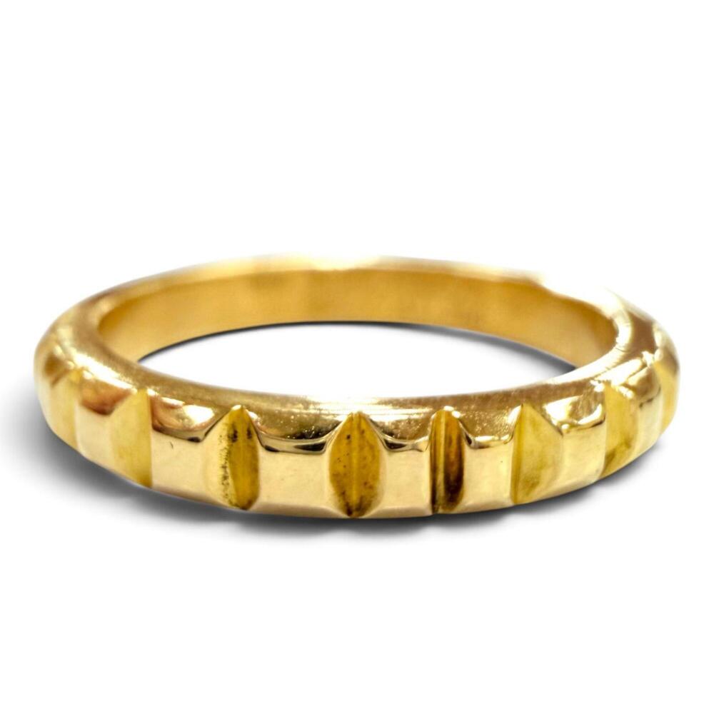 BOUCHERON Quatre Clou de Paris Ring, Medium, AU750 (YG), Yellow Gold, Size 47...